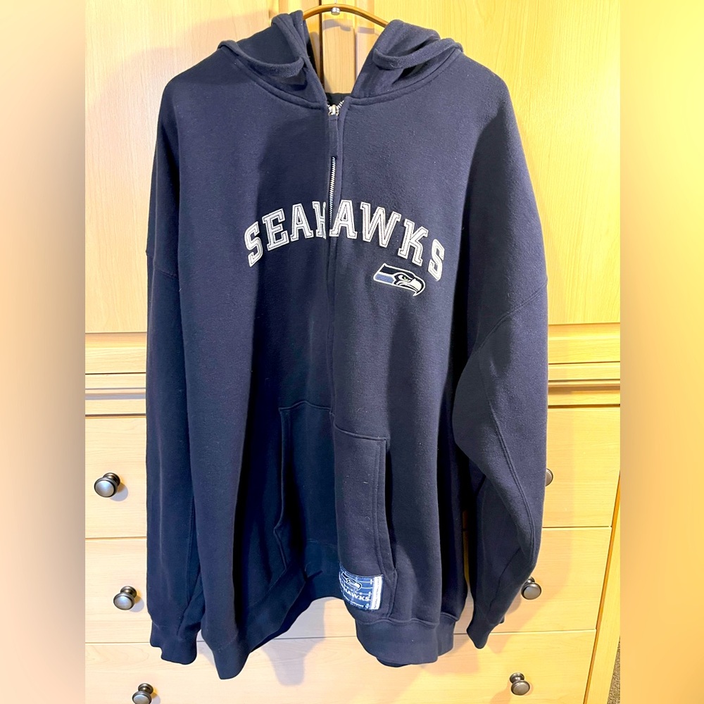 Vintage Seahawks embroidered hoodie XXL